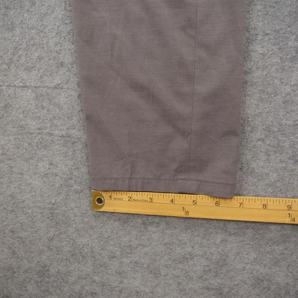 Vuori Aim Pants Mens 34 Brown Slim Fit Performance Travel Stretch Chino